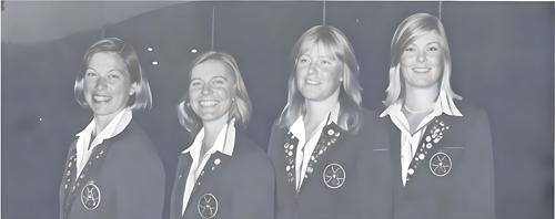 Claudia Rorholt, Regine Lautens, Eveline Orley, Jackie Orley